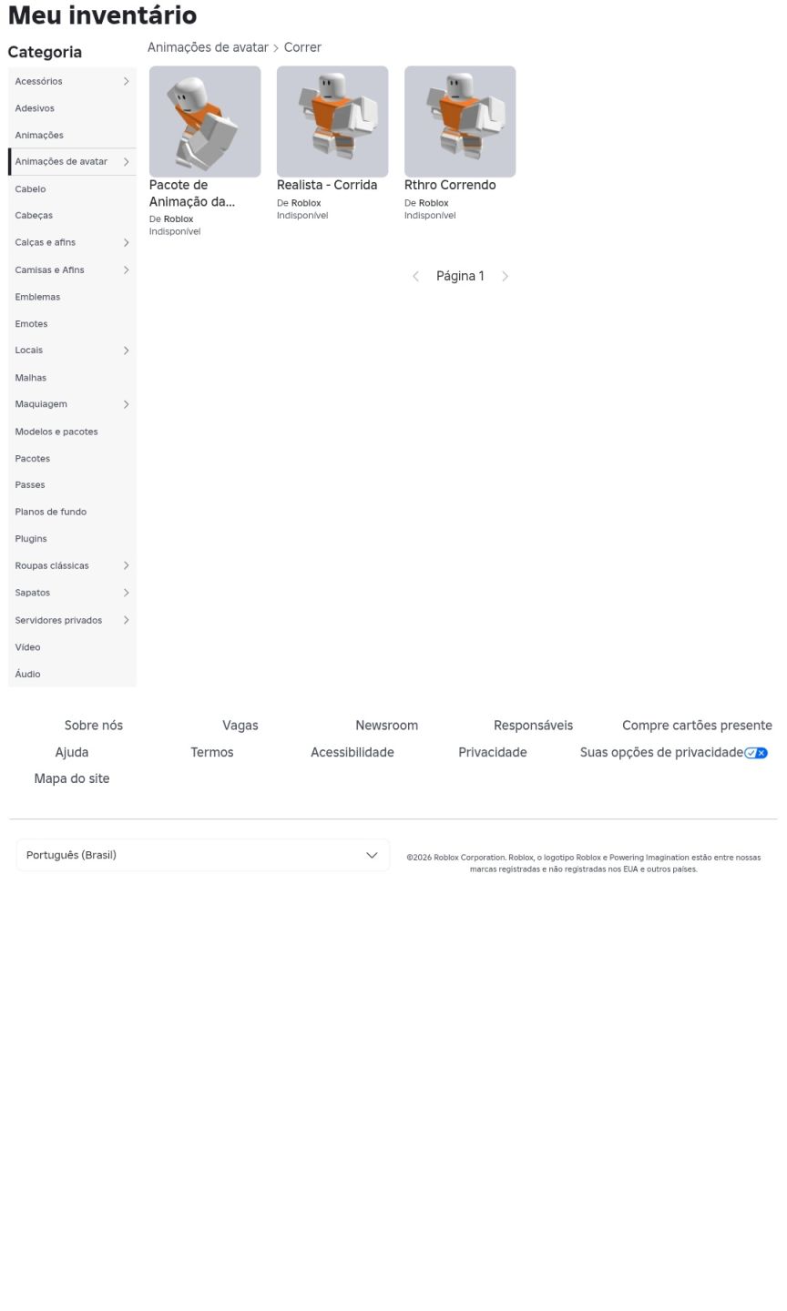 Conta de Roblox Upada e com diversas skins!!