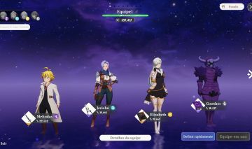 ELIZABETH & MELIODAS & DRAKE & ELAINE P7 - 7DS ORIGIN - 135K POWER