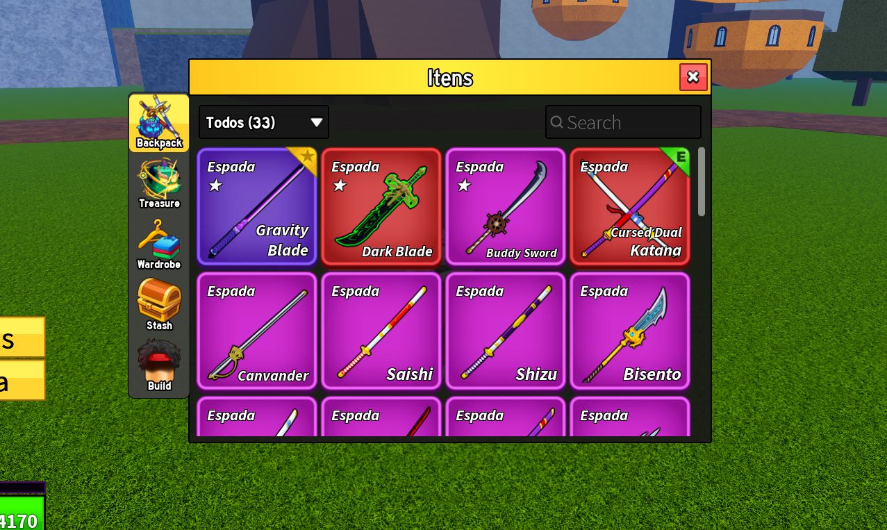 CONTA BLOX FRUITS | GHN + +1STOREGE + ANGEL V4 + DARK BLADE + 2X MONEY/DROP