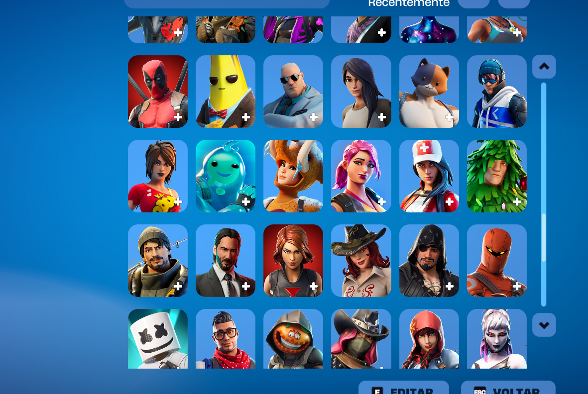 Conta Epic Games (Fortnite+RL+Jogos Epic)