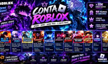 !!CONTA DE ROBLOX EXTREMAMENTE UPADA COM MAIS DE 10 MIL ROBUX GASTOS!!