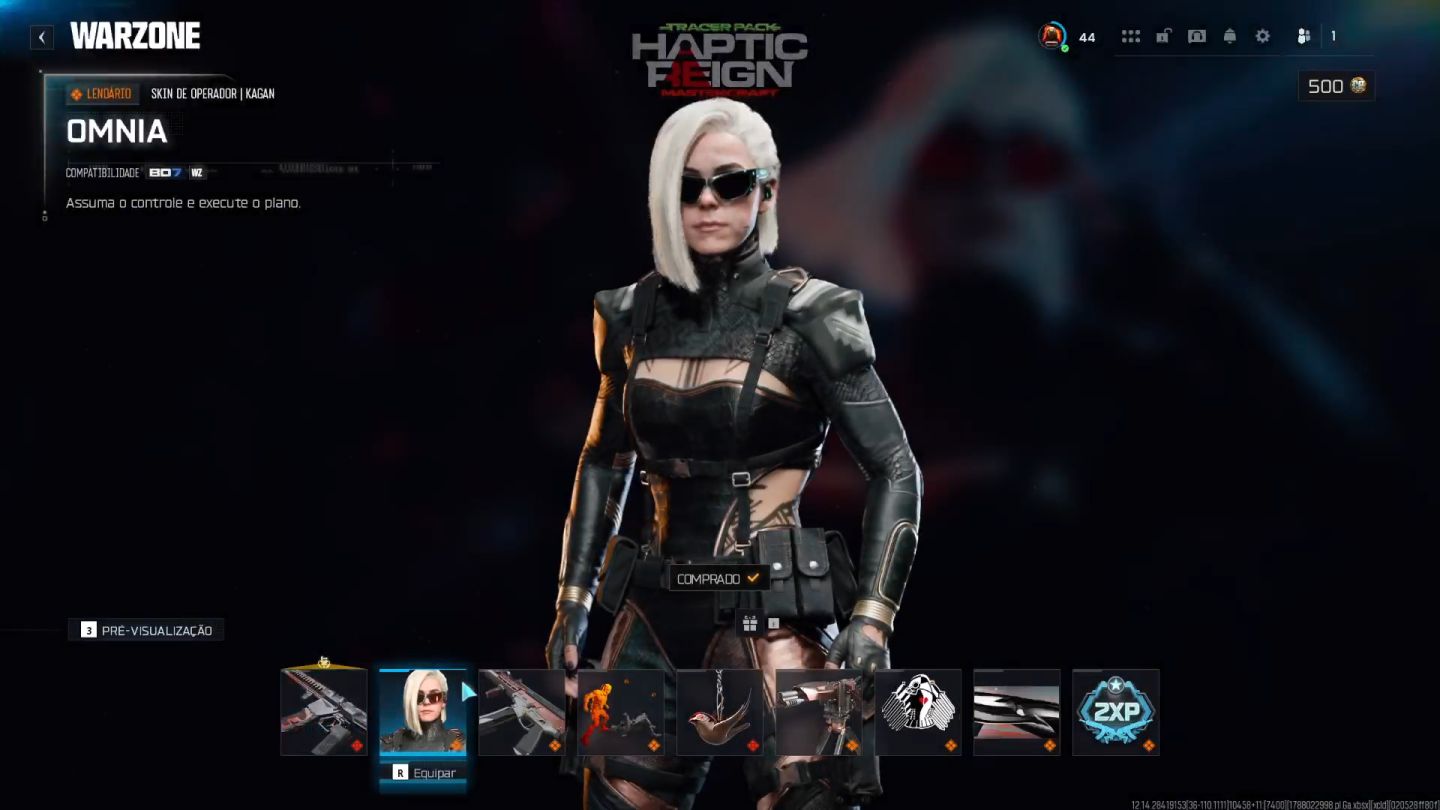 Conta de warzone