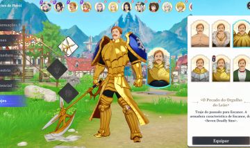 Conta 7ds origin Skin Ecanor completa com 23 personagens (Só não tem Clotho)