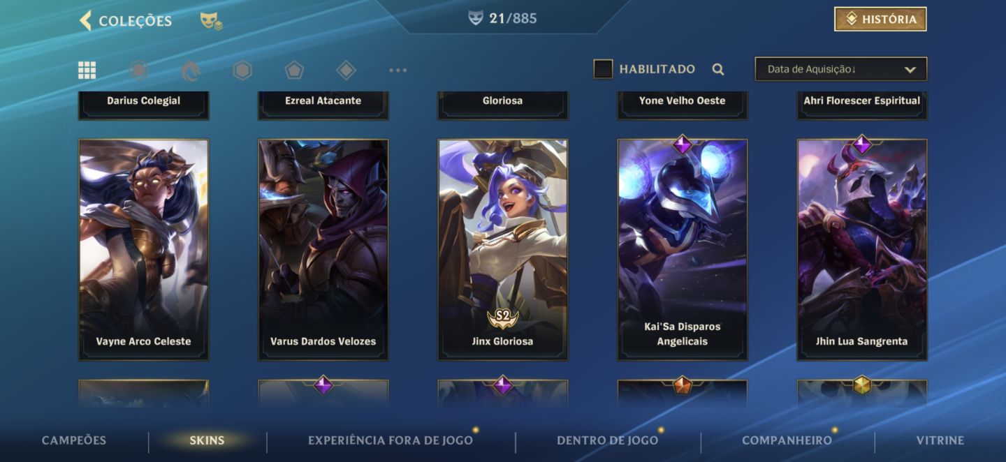 CONTA WILD RIFT GRÃO-MESTRE 2