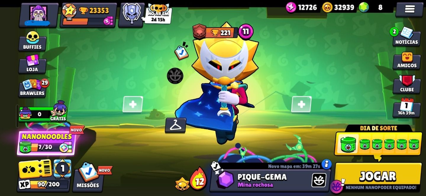 CONTA SUPERCEL COM PROGRESSO E MUITOS ITENS NOS CLASHS E BRAWL(LEIA A DESCRIÇÃO)