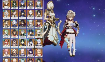 CONTA GENSHIN COM SCARAMOUCHE/ANDARILHO C6 126x5