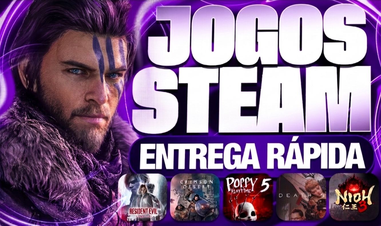 CONTA STEAM OFFLINE | JOGOS PARA PC | ENTREGA AUTOMÁTICA - MENOR PREÇO DO SITE