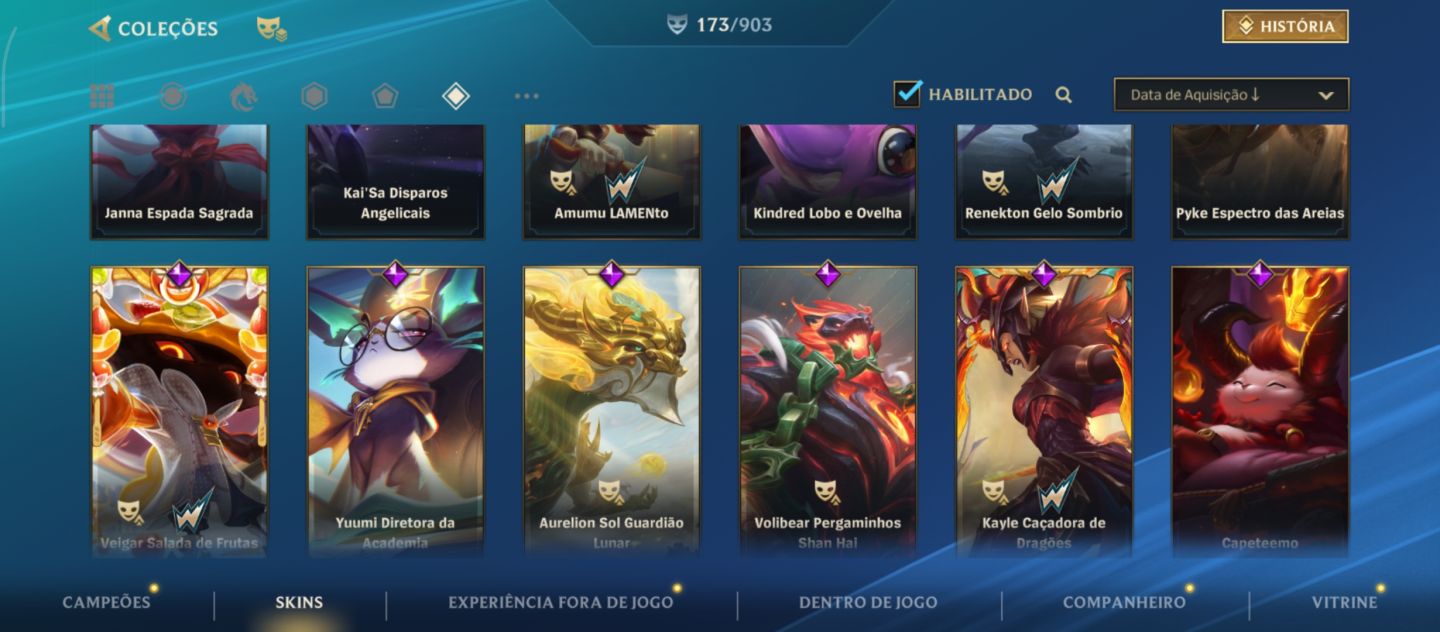 Conta Wild Rift