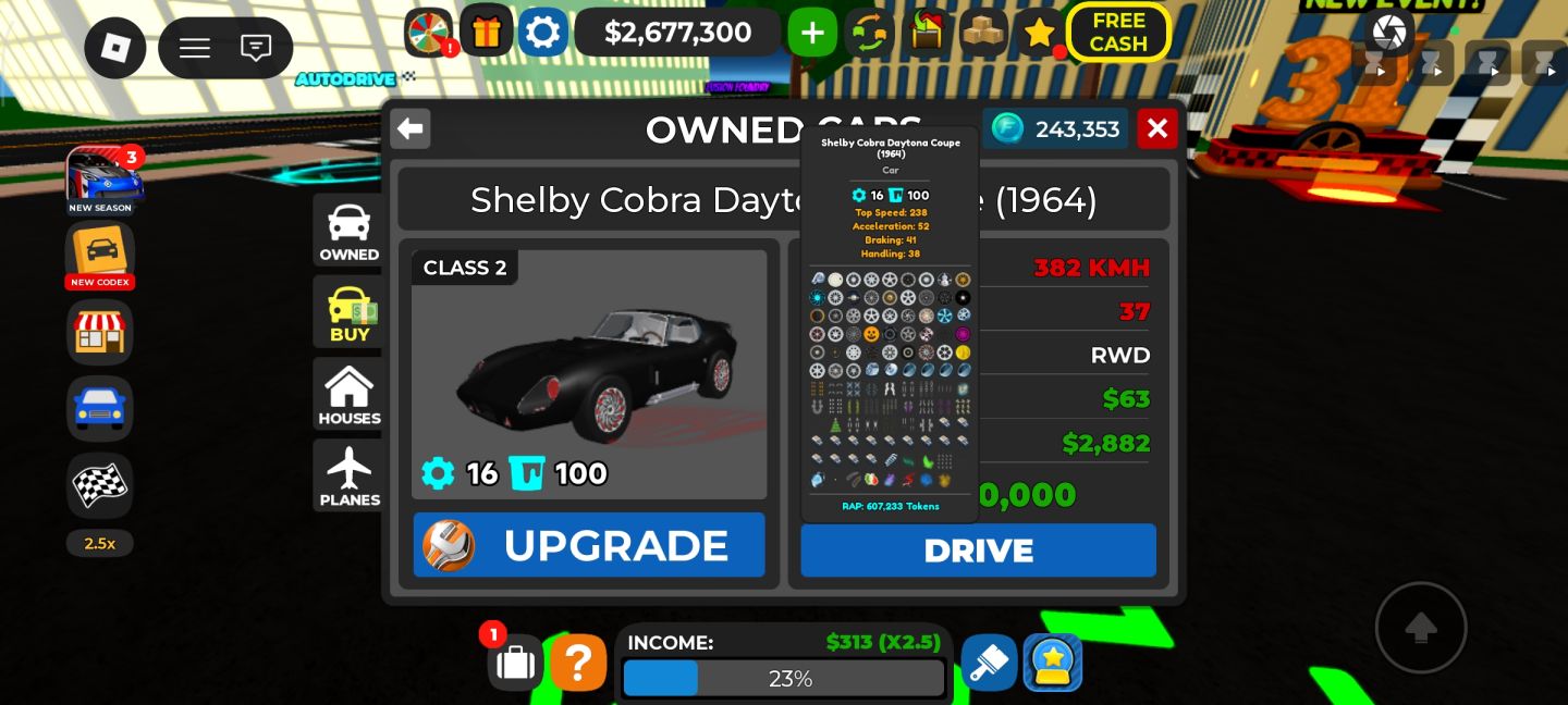 CARROS CAR DEALERSHIP TYCOON ( megaa promoção no banana car)