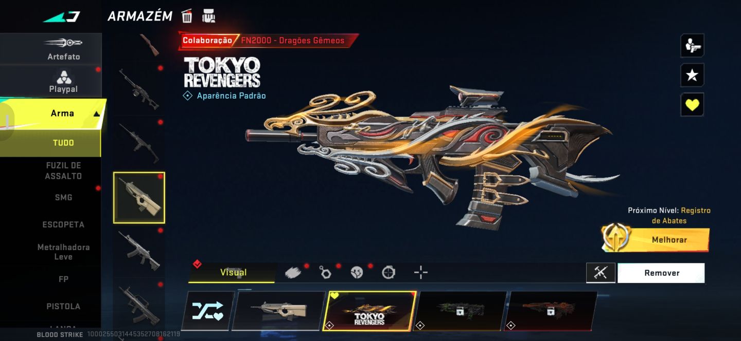 Conta blood strike pra rápido