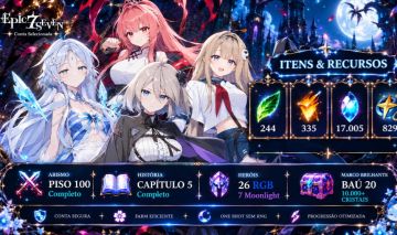 Epic Seven Conta Early Game com Lisette, Collab CZN Completa e recursos
