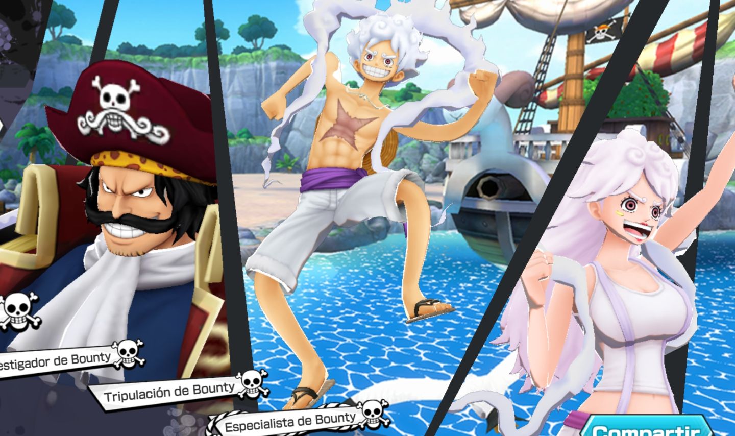 Conta iniciante de one piece bounty rush para sair rápida