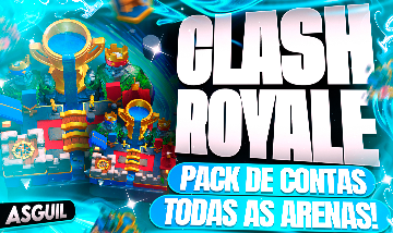 CLASH ROYALE - CONTAS ARENA 5, 6, 7, 8, 9, 10!! (SEM RISCO DE RECUPERAÇÃO)