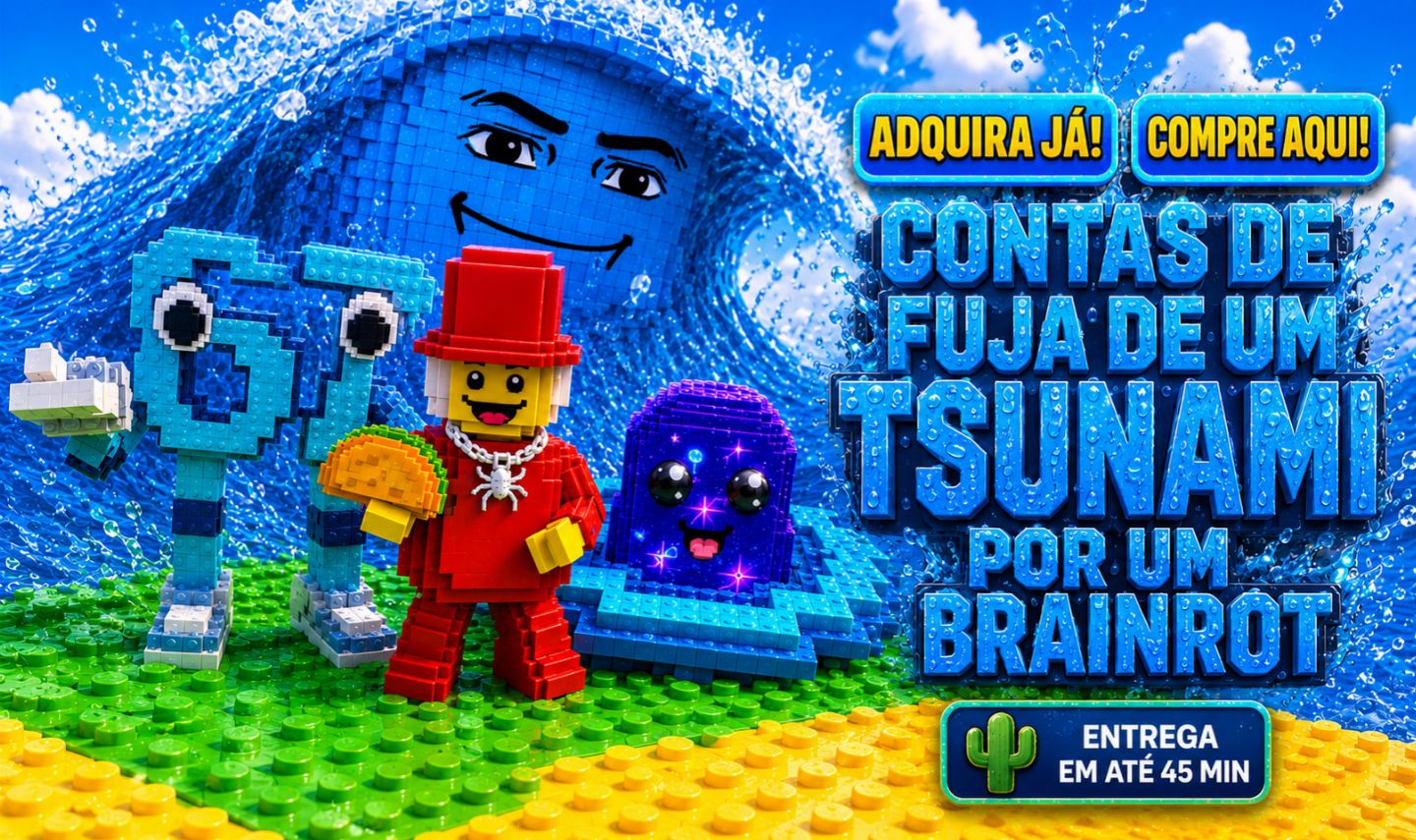 CONTAS DE ESCAPE DE UM TSUNAMI FOR BRAINROT!