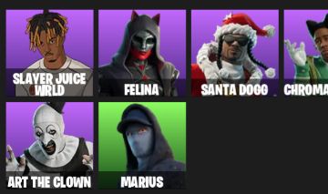 12 Skins | Ghost Face, Tyler The Creator, Art The Clown + Sparkling Star