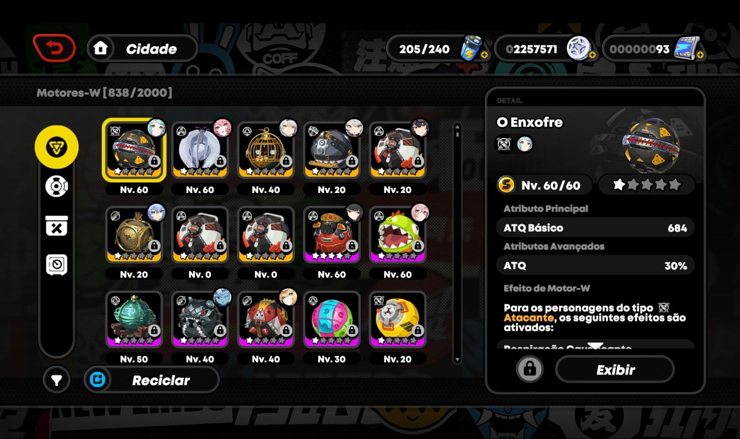Conta End Game Asia com Miyabi+yixuan+ramielle+seed+yanagi M1+sigrid+dialyn!