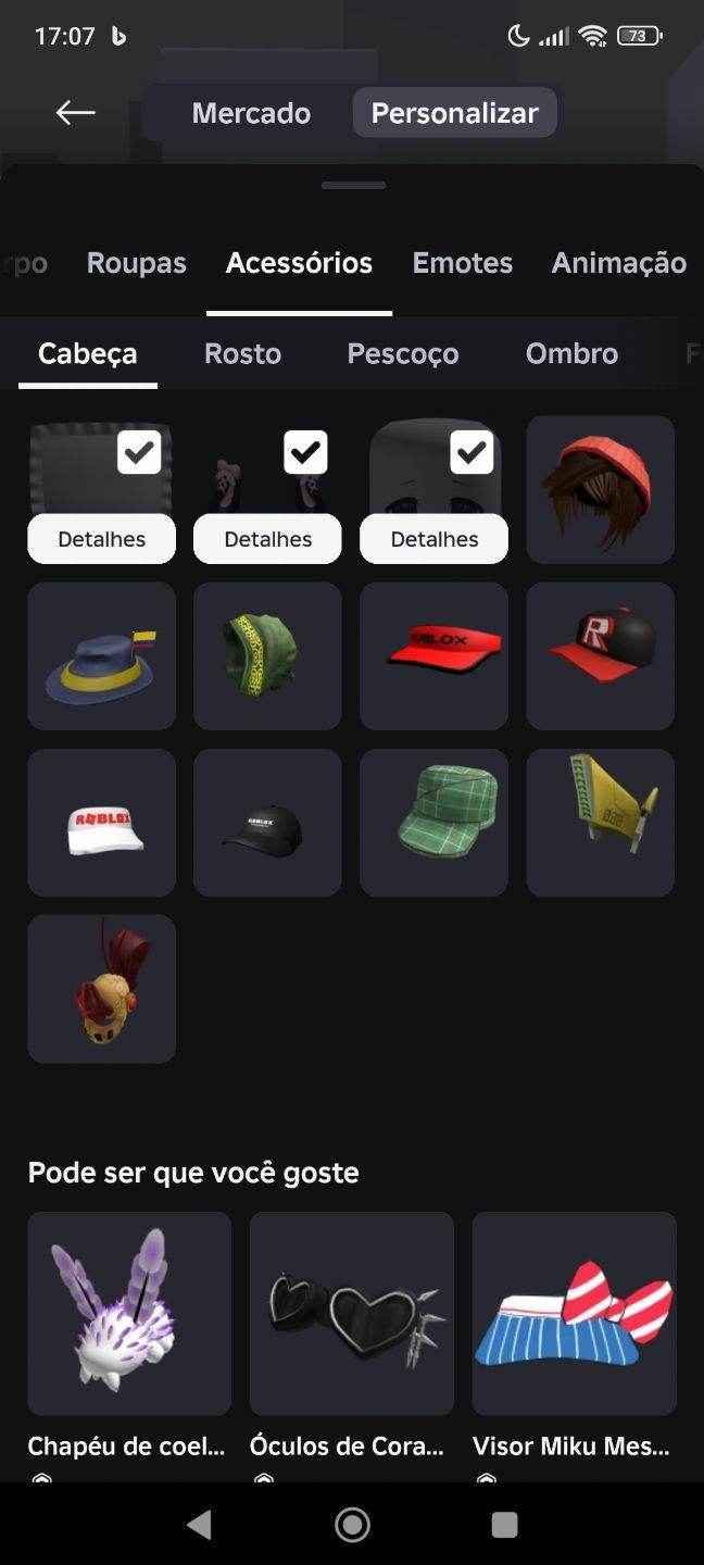 CONTA RICA FEMININA DE ROBLOX COM MAIS DE 4,6K DE ROBUX GASTOS NO TOTAL