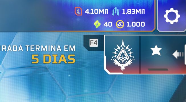 Conta Apex Legends (Herança Karambit e Bote da Serpente) 328 LEGENDARY-1000 AP