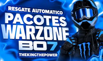 PACOTE EXCLUSIVO MONSTER WARZONE BO7 - ENTREGA ONLINE
