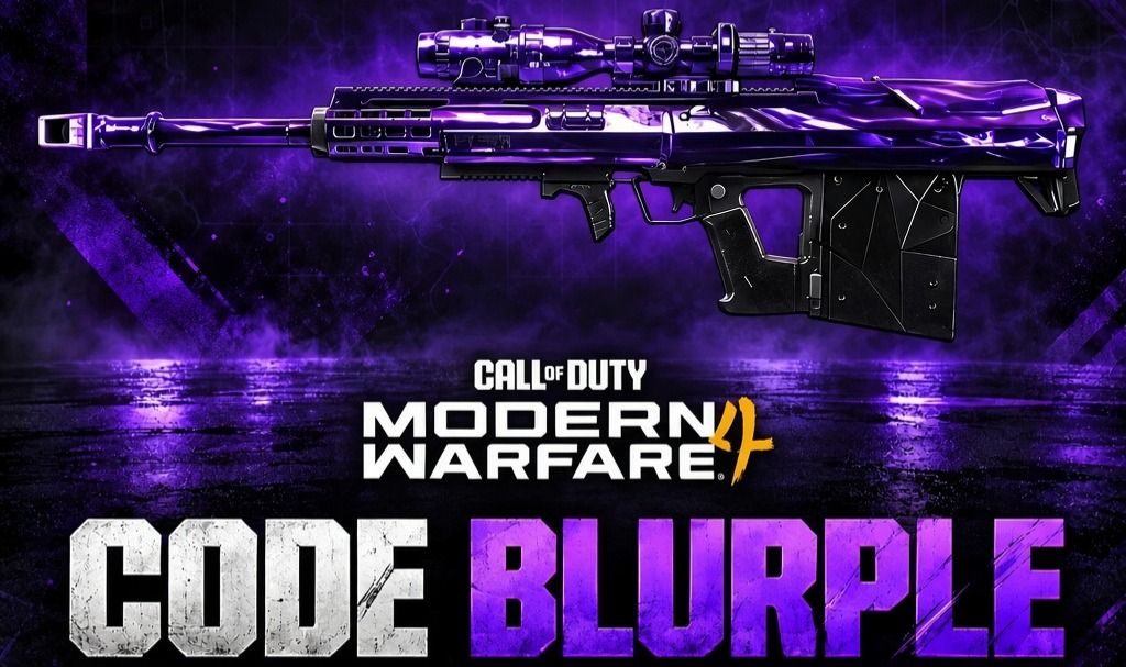 Call Of Duty Modern Warfare 4 MW4 Purple Weapon Blueprint TODAS AS PLATAFORMAS