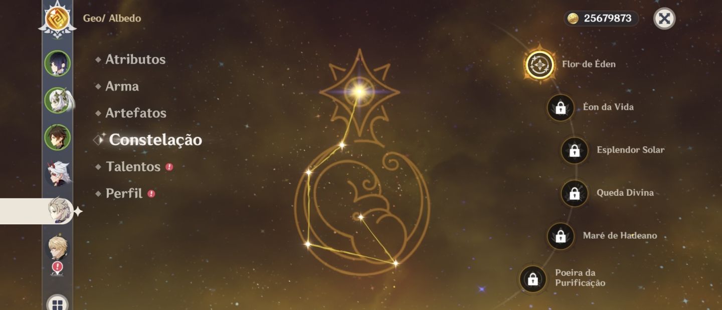 31p 5 estrelas e 15 armas 5 estrelas. quase todos 4estrelas. Com varios passes.