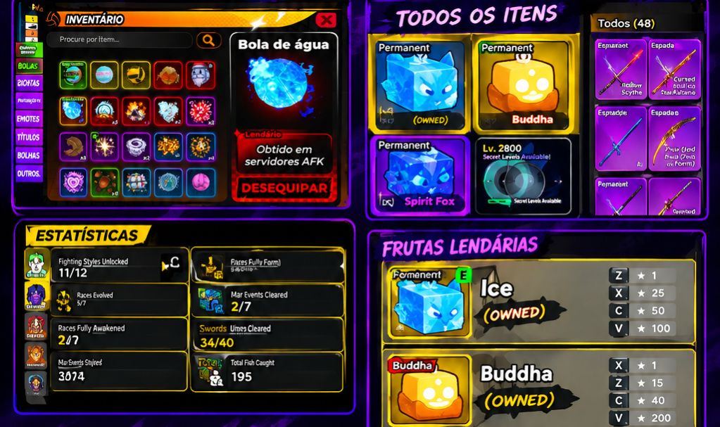 CONTA OP EM VÁRIOS JOGOSS!