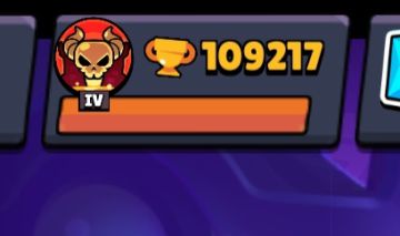 Conta de Brawl Stars 109k de troféu.