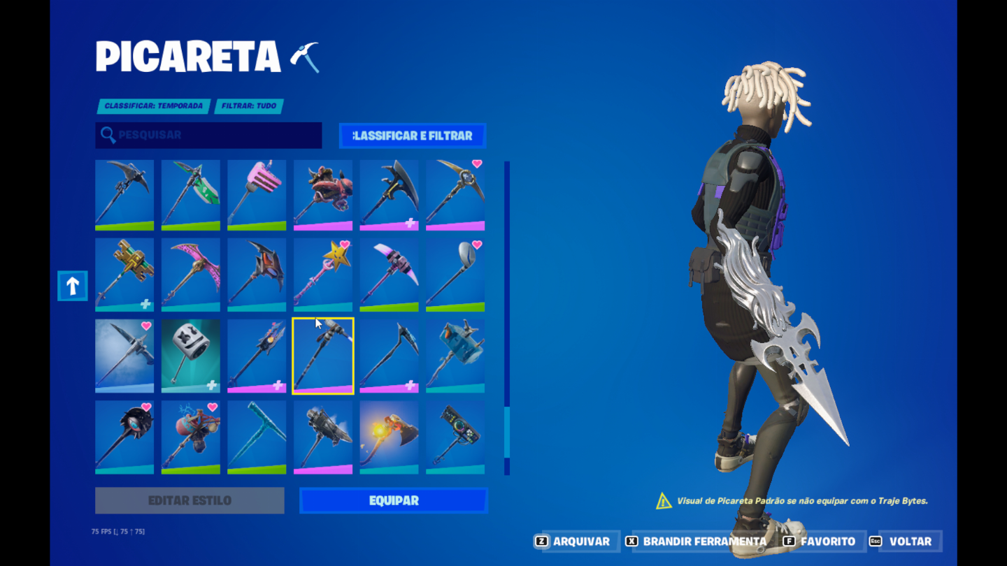 Conta de fortnite old + salve o mundo old + conta epic com 125 jogos