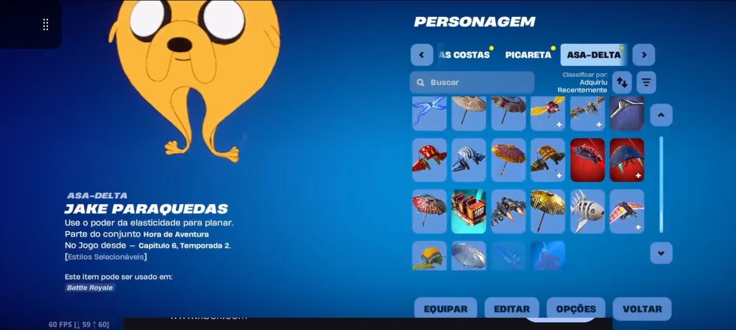 Conta fortnite skin rara