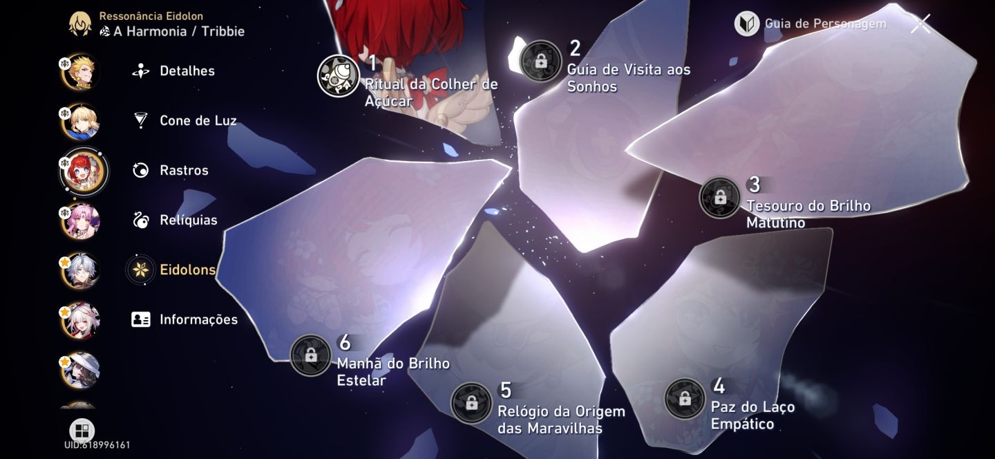 CONTA DE HONKAI STAR RAIL COMPLETA COM VARIOS TIMES METAS E PREMIUM