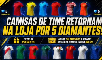Camisa de time ff
