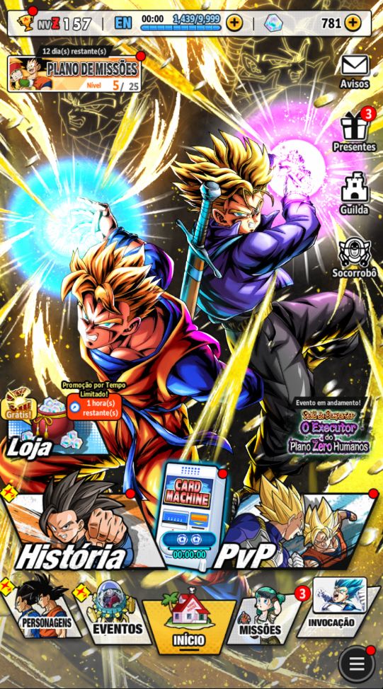 Dragon ball legends, 2 Lr, time full estrelado meta pronta PvP