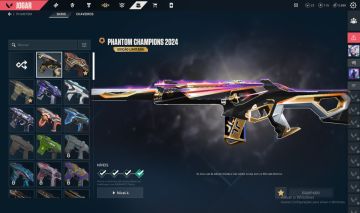 Conta valorant com skin champions 24