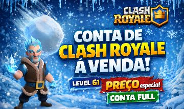 Conta Clash Royale | 13k de troféus | 14 cartas evo