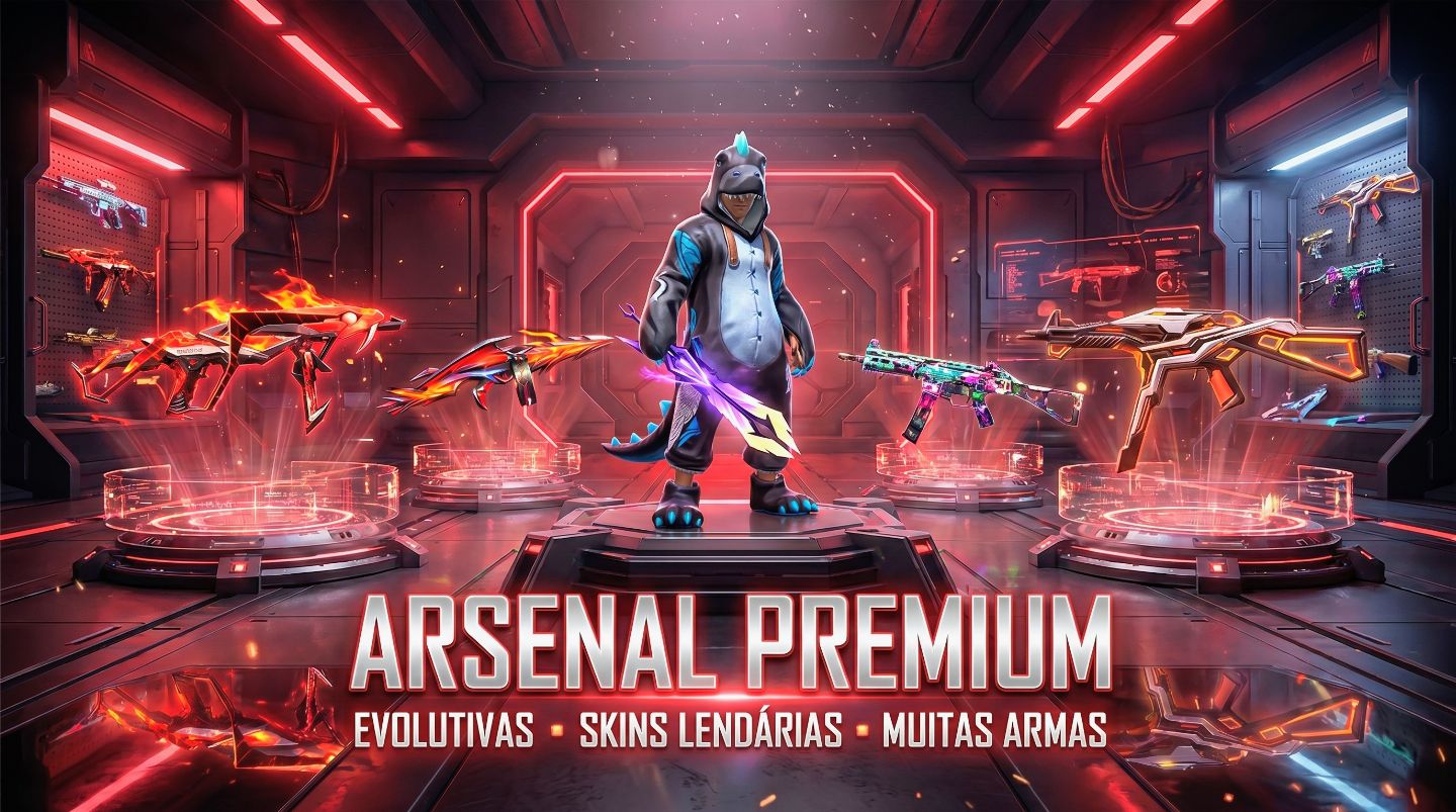 -30% FREEFIRE | PRIME 7 DESDE 2019 | BARBA CABELO ROSA RARO, ANGELICAIS E 4 EVOS