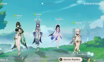 Nefer + Time premium | Armas assinaturas, Mizuki c1, Mona c1