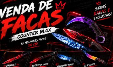 RESTOQUE!! Skins Raras de Counter Blox