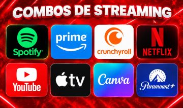 CONTA NETFLIX + PARAMOUNT + COMBOS DE STREAMING