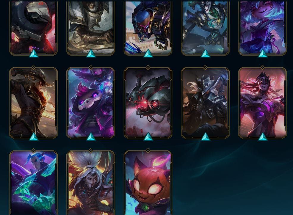 CONTA LOL LV 490 + 92 SKINS + 234 ICONES + 81 CROMAS [UNICO DONO, CONTA ANTIGA]