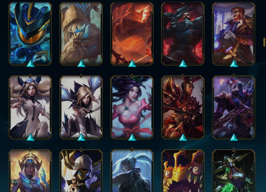 Conta League of Legends | Nível 260 | 222 Skins | Full Access