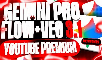 GEMINI PRO 3.1 - VEO + FLOW + ANTIGRAVITY + NANO BANANA + 5TB | 30 DIAS PRIVADO