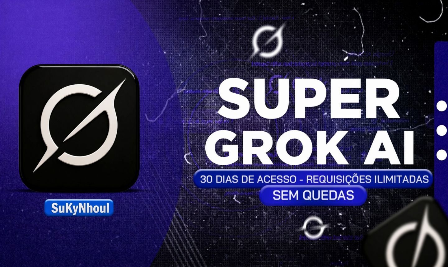 [AUTOMATICA] GROK Super, Premium 7/14/30 Dias CURSOR/CLAUDE / DEEPSEEK / ASTRA