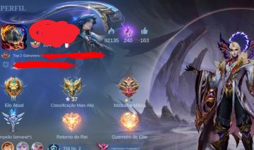 Conta Mobile Legends com 442 Skins