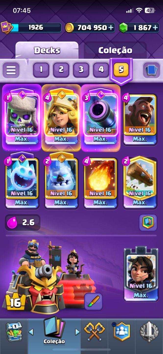 CLASH ROYALE FULL - 31 EVO - 12 HEROIS