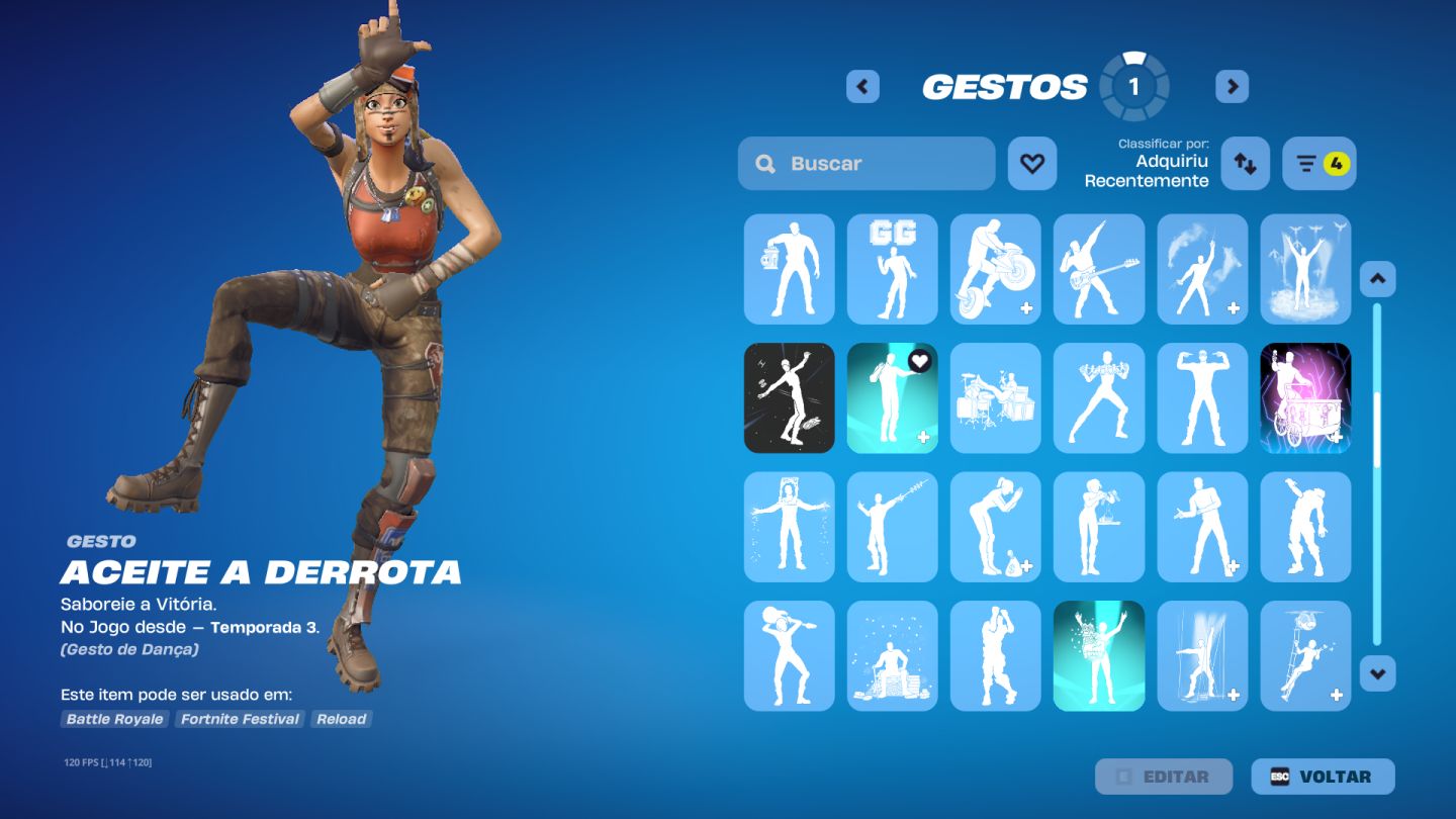 CONTA DE FORTNITE SEASON 2, 3, 4 + TUBARÃO MAKO + STW OG!!!!