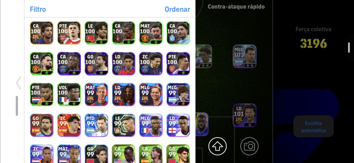 CONTA COM ALGUNS JOGADORES BOM!