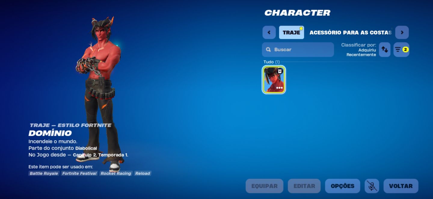 CONTA MUITO BOA DO FORTNITE [ALTERA E-MAIL E NICKNAME]