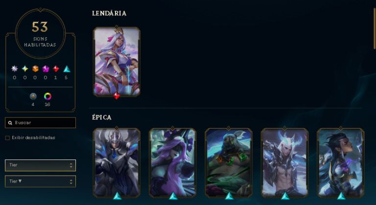 Conta mestre Honra 5 com alto winrate