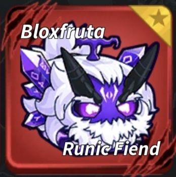 Fruta runic fiend yeti mutação blox fruits fruta física