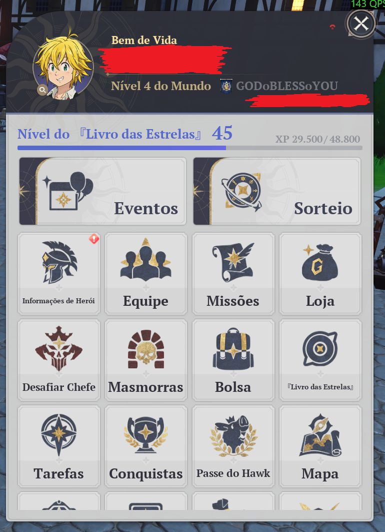 CONTA 7DS ORIGIN 22/24 PERSONAGENS